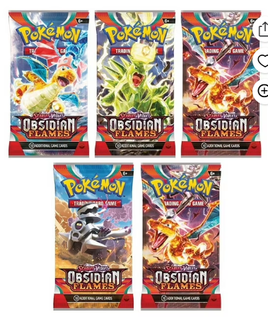 Pokemon TCG: Scarlet & Violet Obsidian Flames - 1 Pack