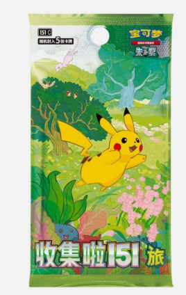 Pokemon TCG: Simplified Chinese Collect 151 Journey Slim - 1 Pack