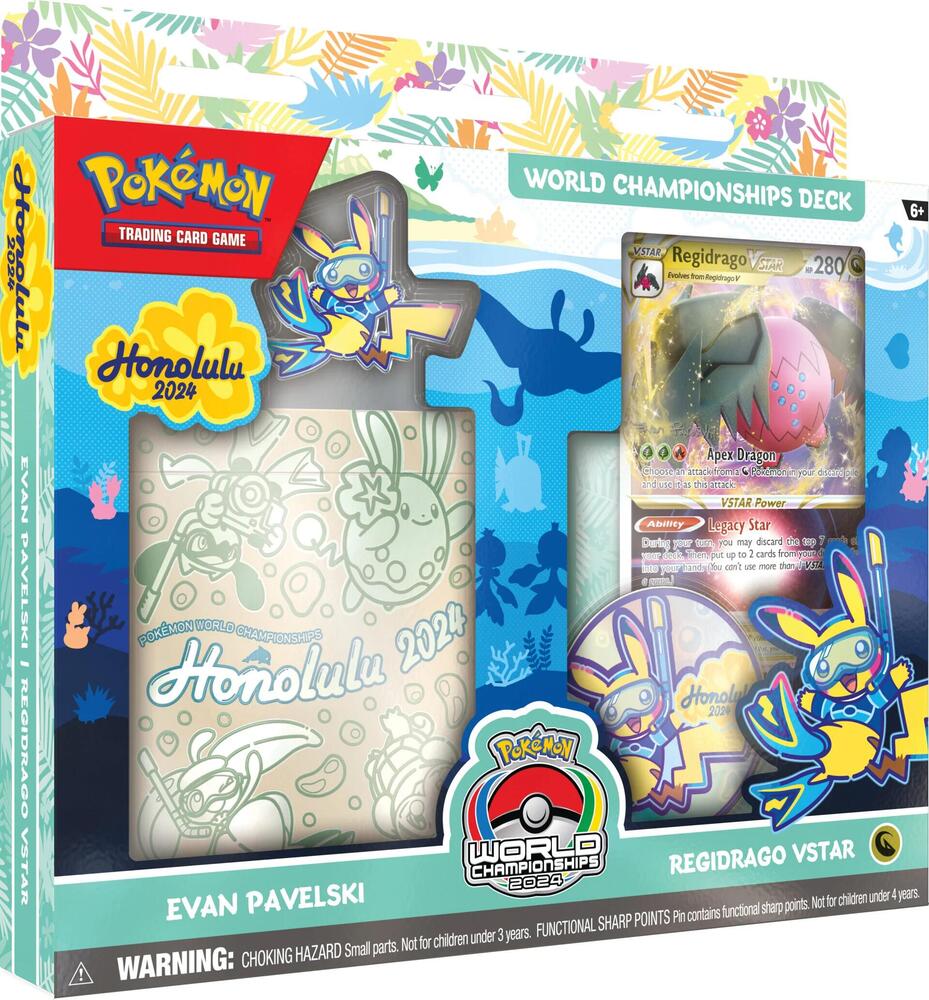 Pokemon TCG: 2024 World Championship Deck - Evan Pavelski - Regidrago VSTAR