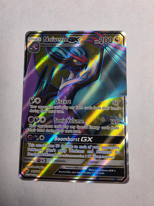 2017 Burning Shadows Noivern GX 141/147