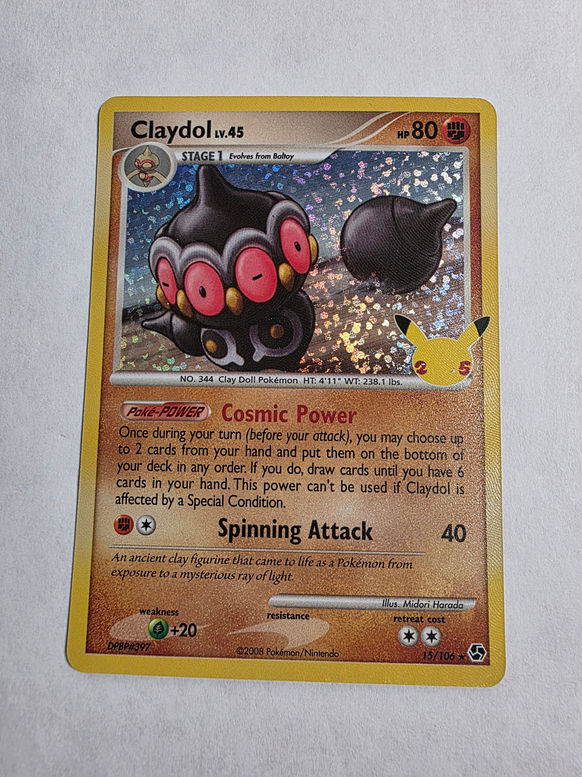 2021 Celebrations Claydol 15/106