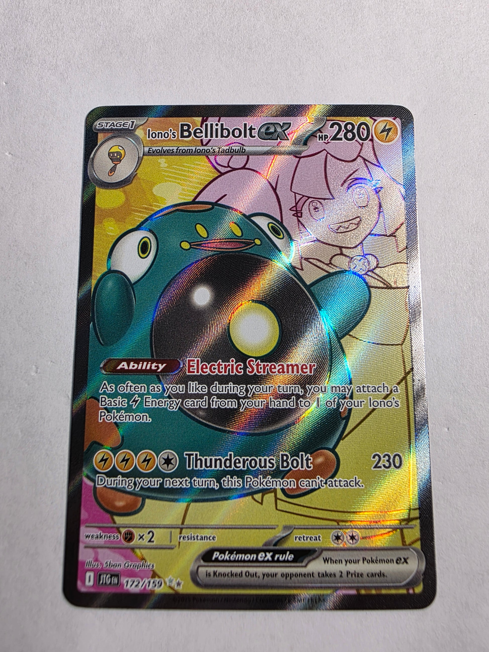 2025 Journey Together Iono's Bellibolt ex 172/159