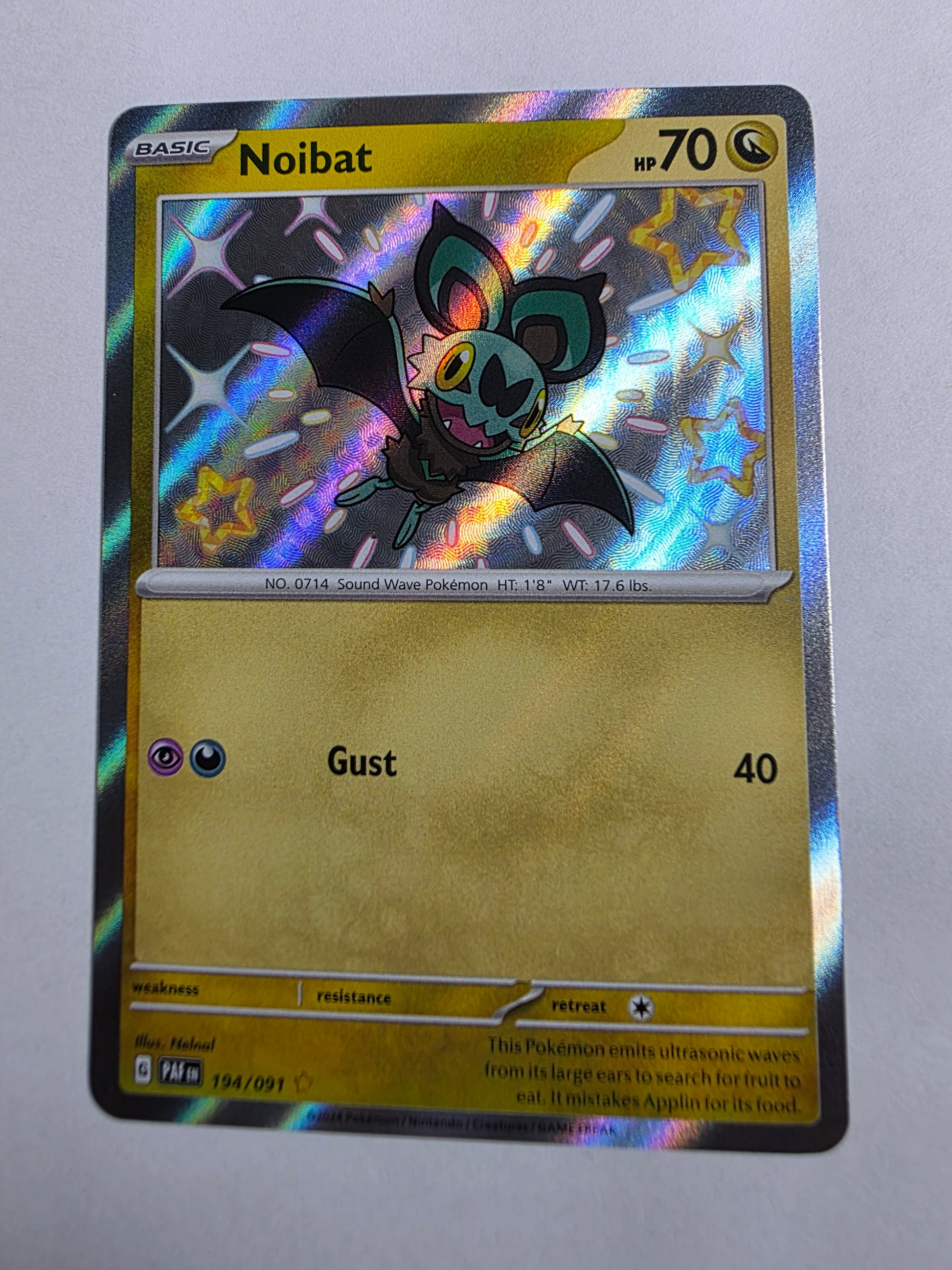 2024 Paldean Fates Noibat 194/091