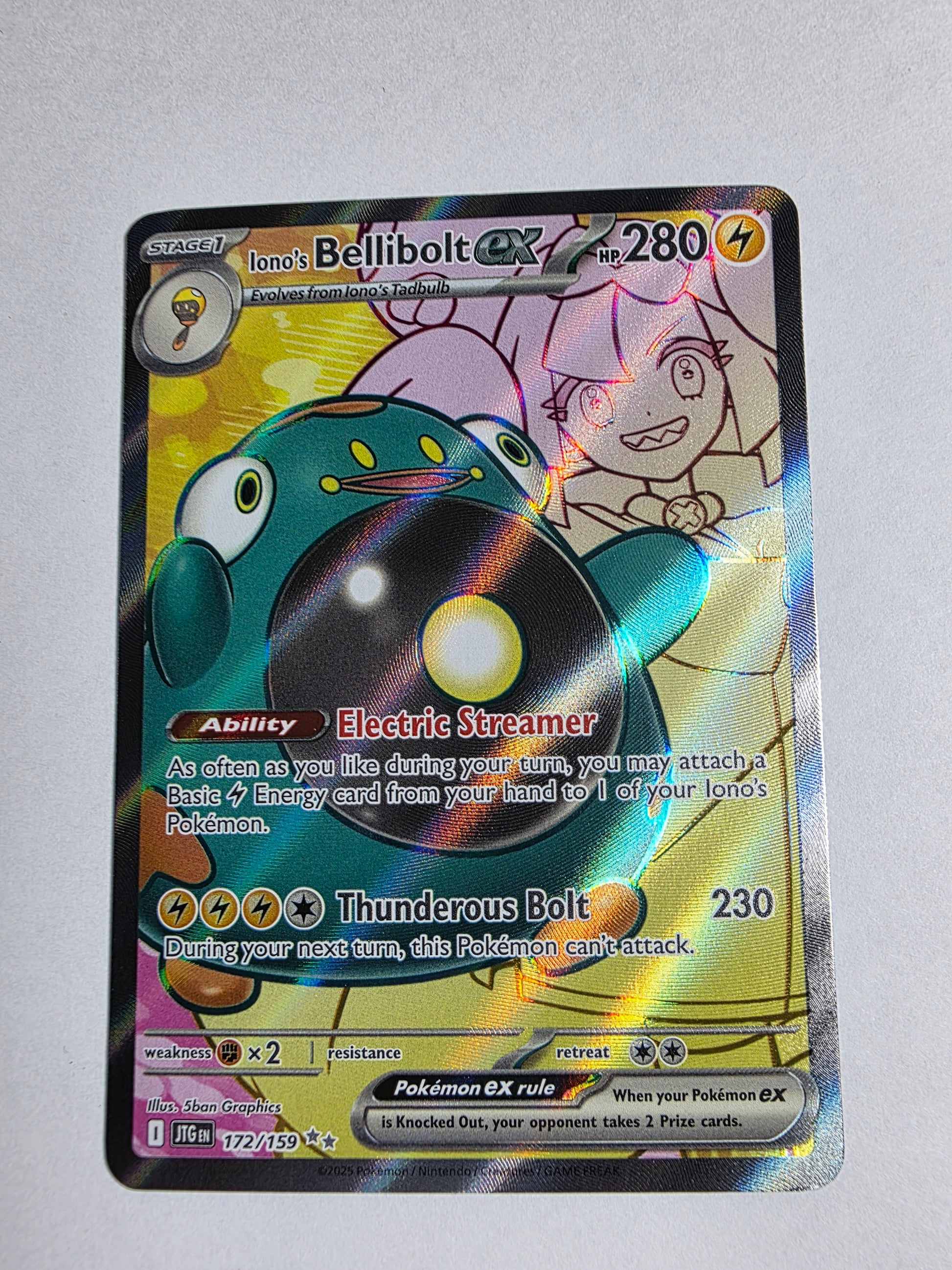2025 Journey Together Iono's Bellibolt ex 172/159