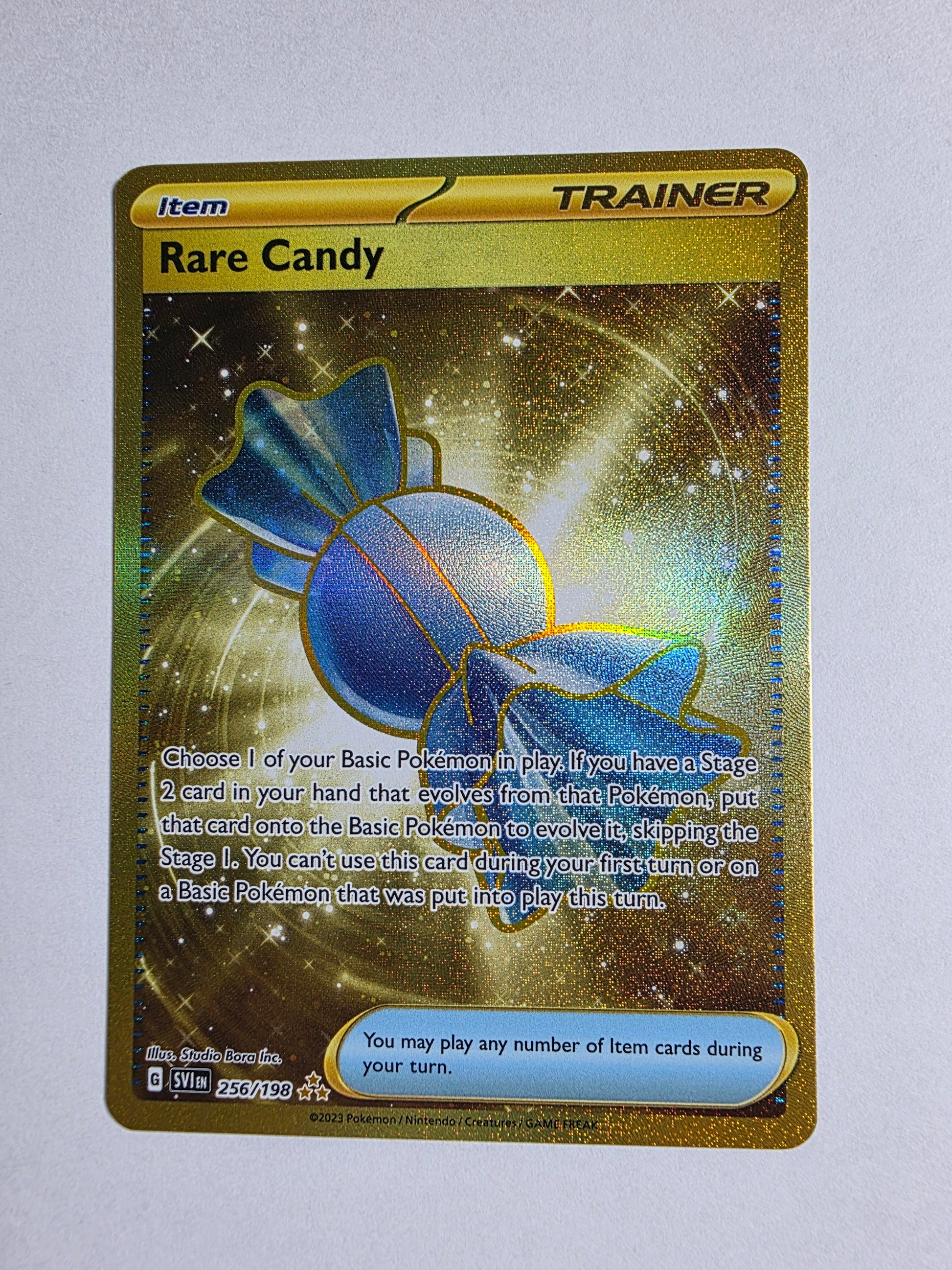 2023 Scarlet & Violet Rare Candy 256/198