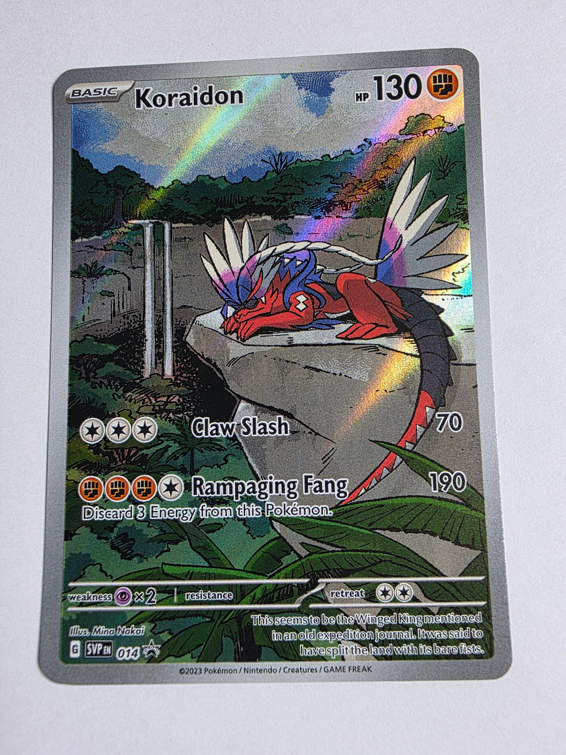 2023 Scarlet & Violet Promo Koraidon 14