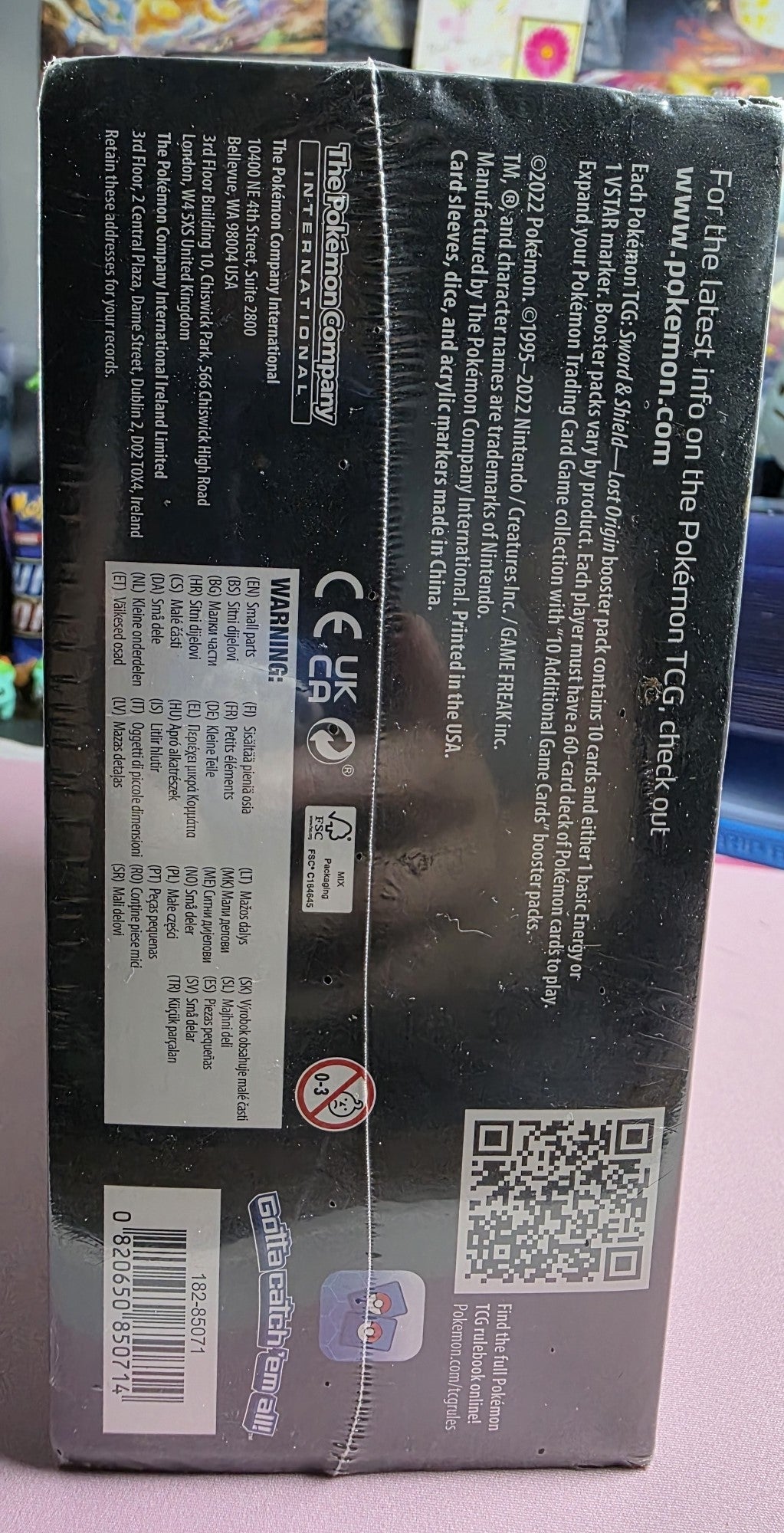 Pokemon Lost Origins Elite Trainer Box